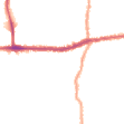 Night-time road noise heatmap for SW14 7NY