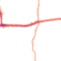 Night-time road noise heatmap for SW14 7PE