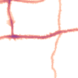 Night-time road noise heatmap for SW14 7PR