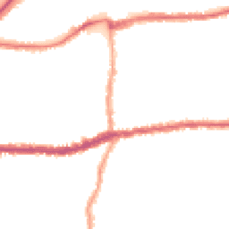 Night-time road noise heatmap for SW14 8AE