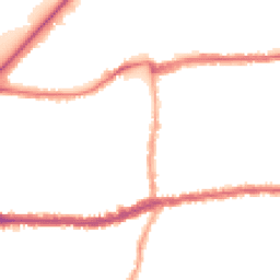 Night-time road noise heatmap for SW14 8LH