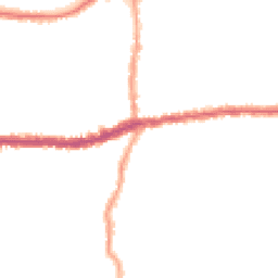 Night-time road noise heatmap for SW14 8LR