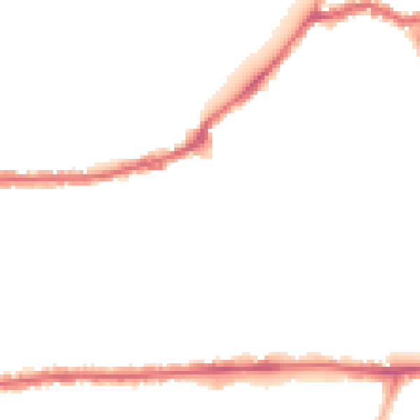 Night-time road noise heatmap for SW14 8SP