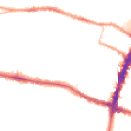 Night-time road noise heatmap for SW15 1AA