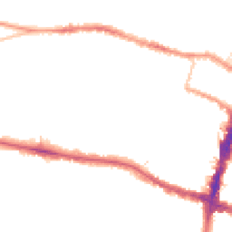 Night-time road noise heatmap for SW15 1AD