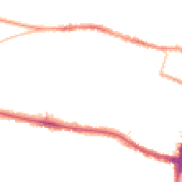 Night-time road noise heatmap for SW15 1AF