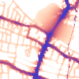 Daytime road noise heatmap for SW15 1AT
