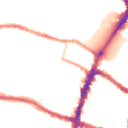 Night-time road noise heatmap for SW15 1AZ