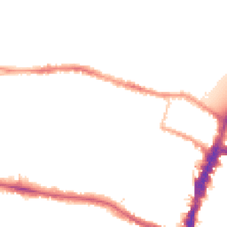 Night-time road noise heatmap for SW15 1BA