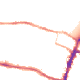 Night-time road noise heatmap for SW15 1BF