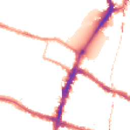 Night-time road noise heatmap for SW15 1DA