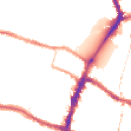 Night-time road noise heatmap for SW15 1DB