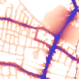 Daytime road noise heatmap for SW15 1DF