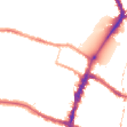 Night-time road noise heatmap for SW15 1DF