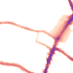 Night-time road noise heatmap for SW15 1DG