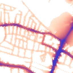 Daytime road noise heatmap for SW15 1DH