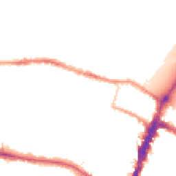 Night-time road noise heatmap for SW15 1DL