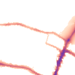 Night-time road noise heatmap for SW15 1DN