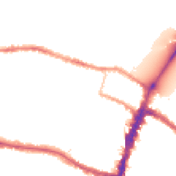 Night-time road noise heatmap for SW15 1DQ