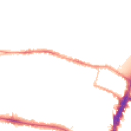 Night-time road noise heatmap for SW15 1DS