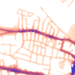 Daytime road noise heatmap for SW15 1DT