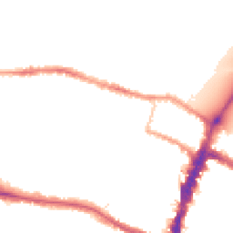 Night-time road noise heatmap for SW15 1DW