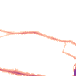 Night-time road noise heatmap for SW15 1DX