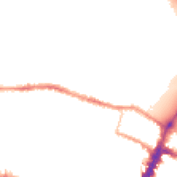 Night-time road noise heatmap for SW15 1JY