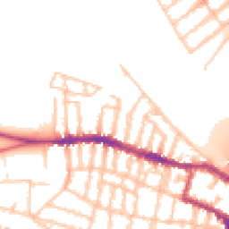 Daytime road noise heatmap for SW15 1LS