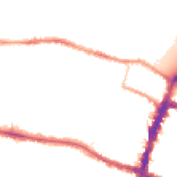 Night-time road noise heatmap for SW15 1QD