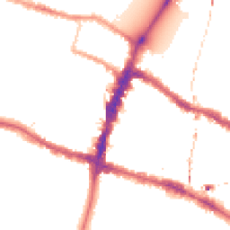 Night-time road noise heatmap for SW15 1SS