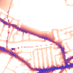 Daytime road noise heatmap for SW15 2PA