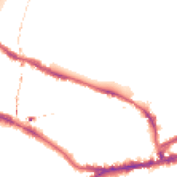 Night-time road noise heatmap for SW15 2PA