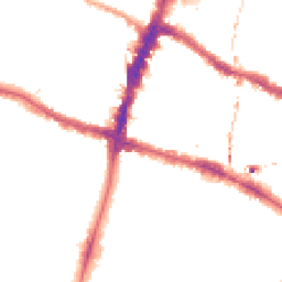 Night-time road noise heatmap for SW15 2SH