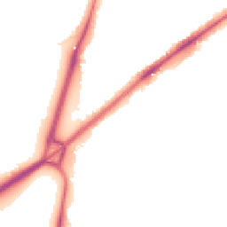 Night-time road noise heatmap for SW15 3HY