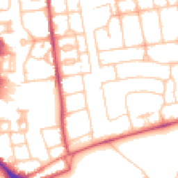 Daytime road noise heatmap for SW15 5BT