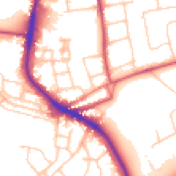 Daytime road noise heatmap for SW15 5DT