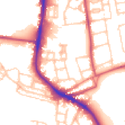 Daytime road noise heatmap for SW15 5FD