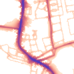 Daytime road noise heatmap for SW15 5FF