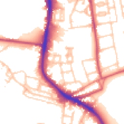 Daytime road noise heatmap for SW15 5GB