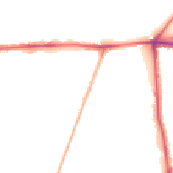 Night-time road noise heatmap for SW15 5JQ