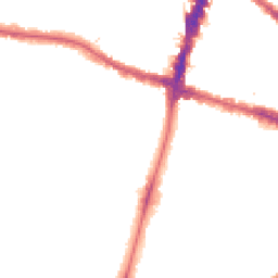 Night-time road noise heatmap for SW15 6ES