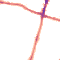 Night-time road noise heatmap for SW15 6EW