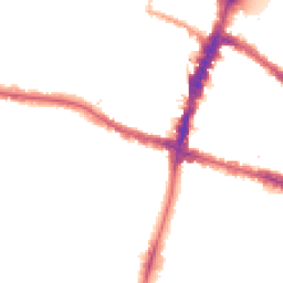 Night-time road noise heatmap for SW15 6SG