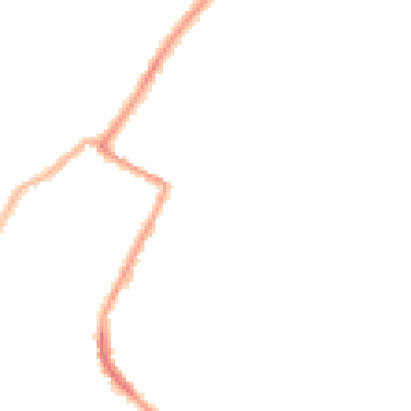 Night-time road noise heatmap for SW16 5EU