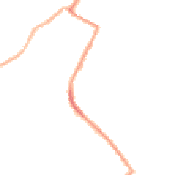 Night-time road noise heatmap for SW16 5QE