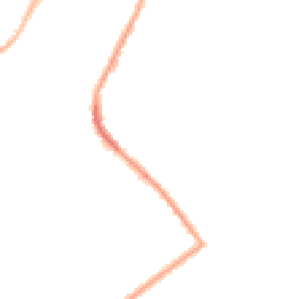 Night-time road noise heatmap for SW16 5QQ