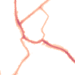 Night-time road noise heatmap for SW17 0AD