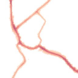 Night-time road noise heatmap for SW17 0AE