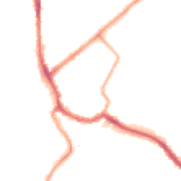 Night-time road noise heatmap for SW17 0AG